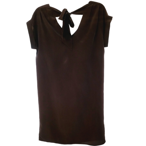 Cynthia Rowley Silk Shirt Dress - Picture 3 of 9